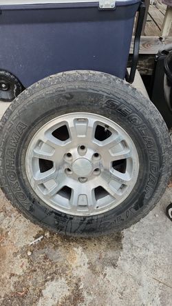 Gmc 17" Wheel And Tire