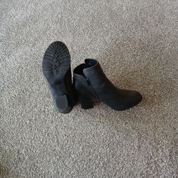 Vegan Leather Booties