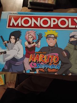 Naruto Shippuden Monopoly