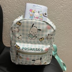 Hello Kitty / Pochacco Backpack With Wallets 