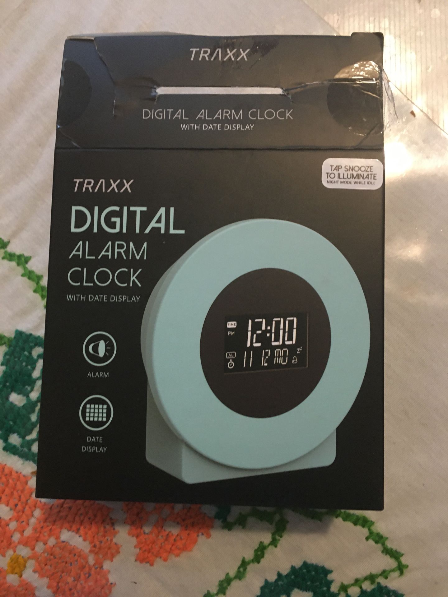 Digital alarm clock