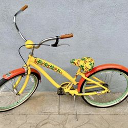 Nirve Island Flower Beach Cruiser