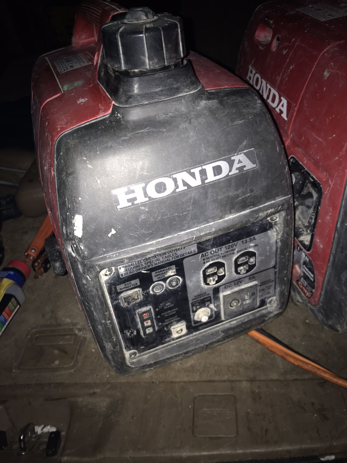 Honda 2000i whisper light generator