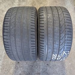295/30ZR20 PIRELLI P ZERO N0 PAIR OF TIRES