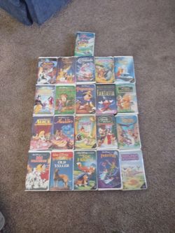 Disney VHS tapes