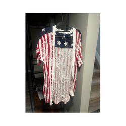 4th Of July Cardigan/cover Up