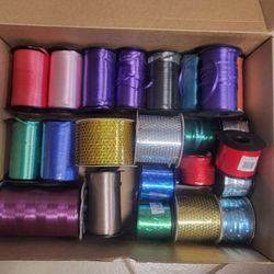 Bows And Ribbon And Bows On A Roll