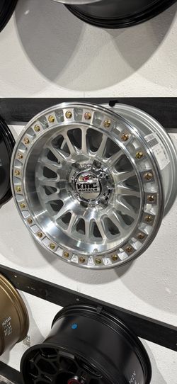 KMC wheels new with tires 6lug Chevy trucks suv