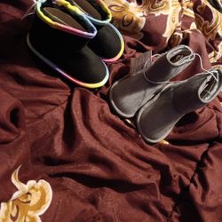 2 Pair Of Children's Place Boots 
