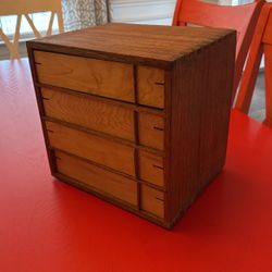Hand made Hardwood coffee-tea drawers 