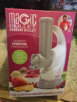 Magic bullet dessert bullet