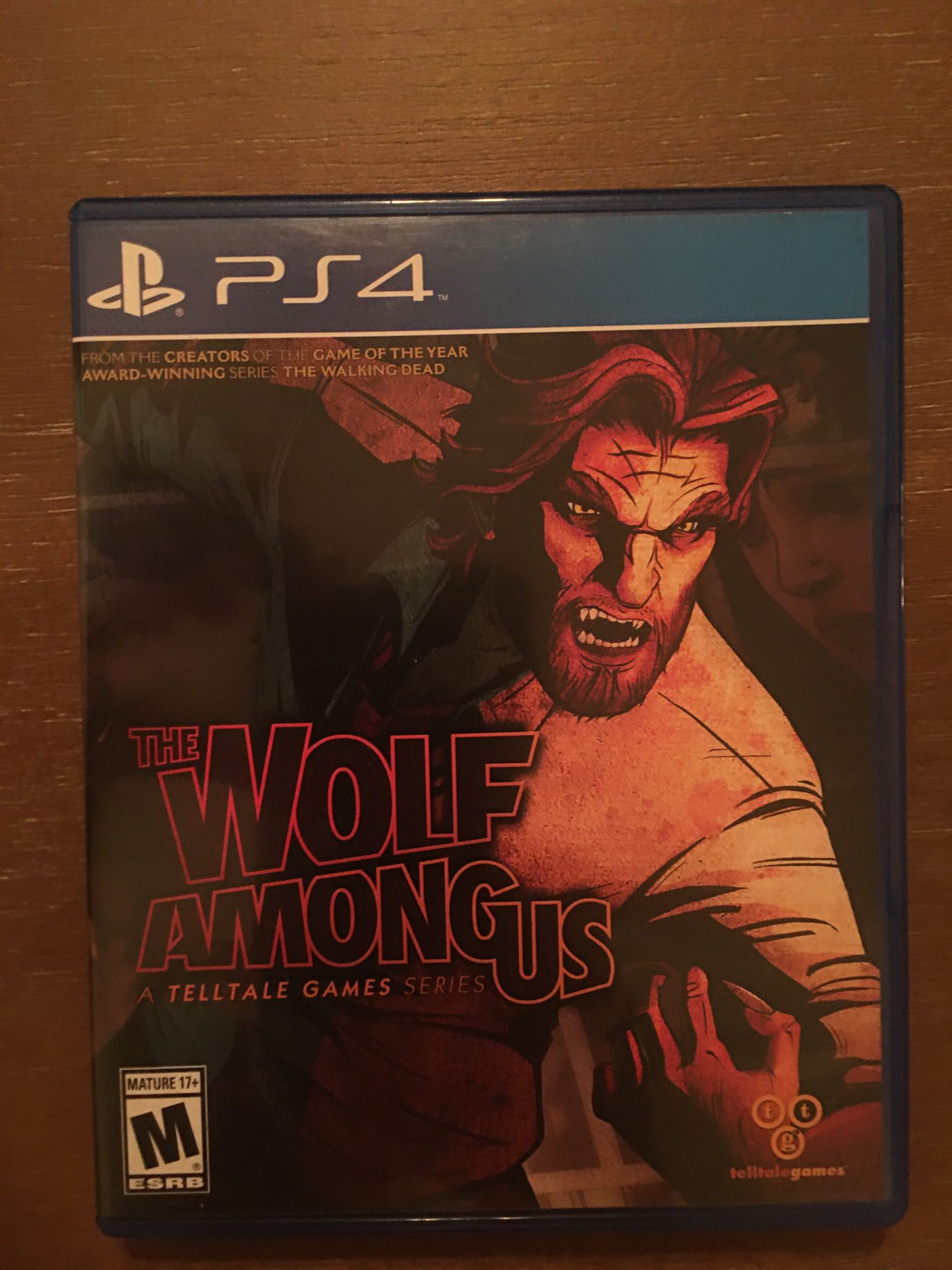 Sony PS4 the wolf among us