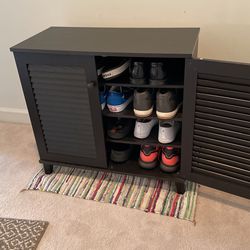 12 Pair Shoe Storage Cabinet