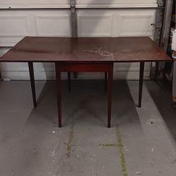 Kitchen Table Sides Fold Down