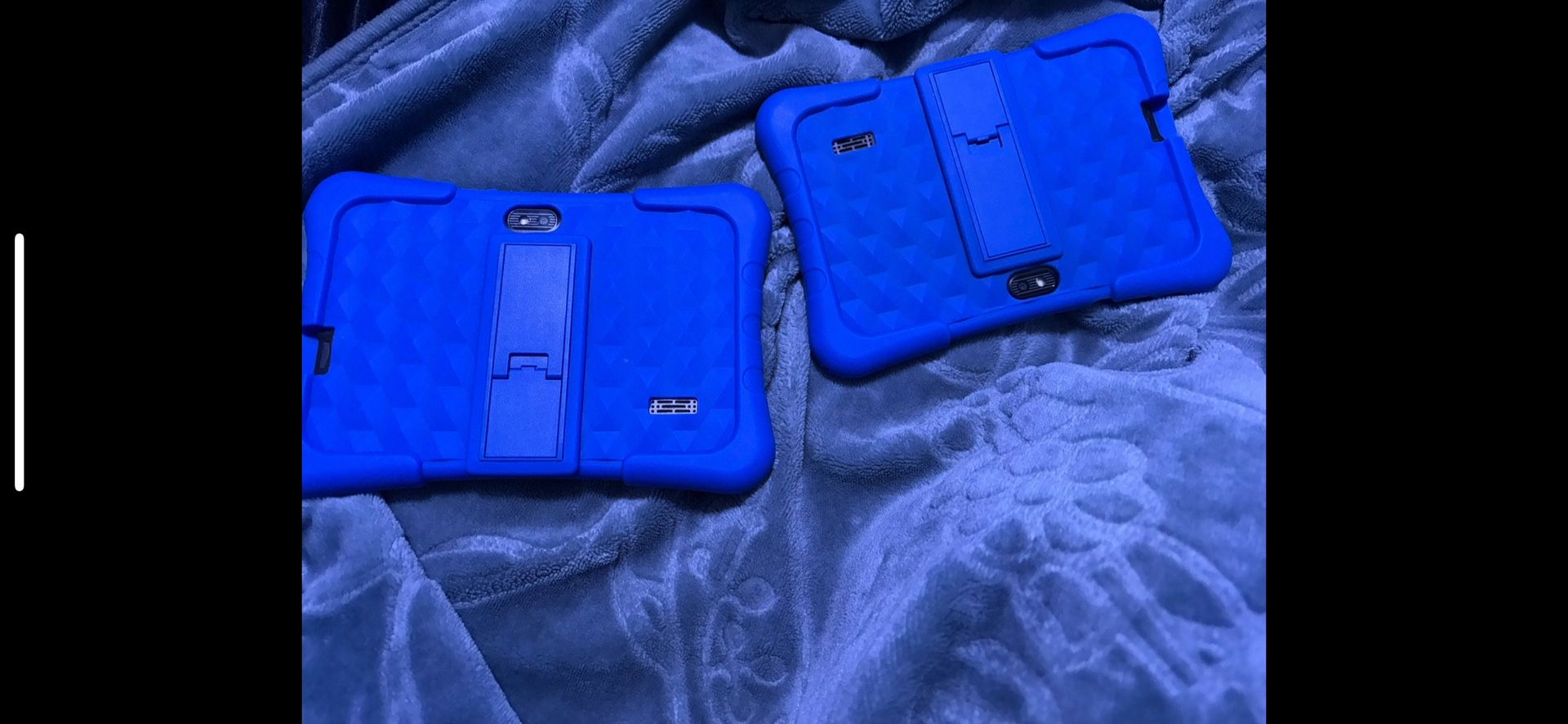 Two Kids Tablets With Cases Like New