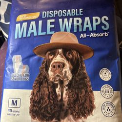 Male Dog Potty Wraps