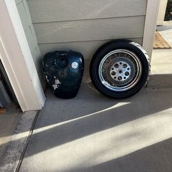 Harley Davidson Tire And Tank
