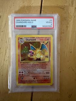 Pokemon PSA 4 Charizard Holo 4 1999