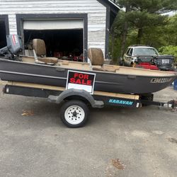 12 Ft Aluminum Boat With Motor 