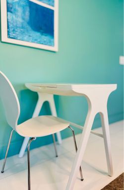 Crate & Barrel Paris Desk (White)