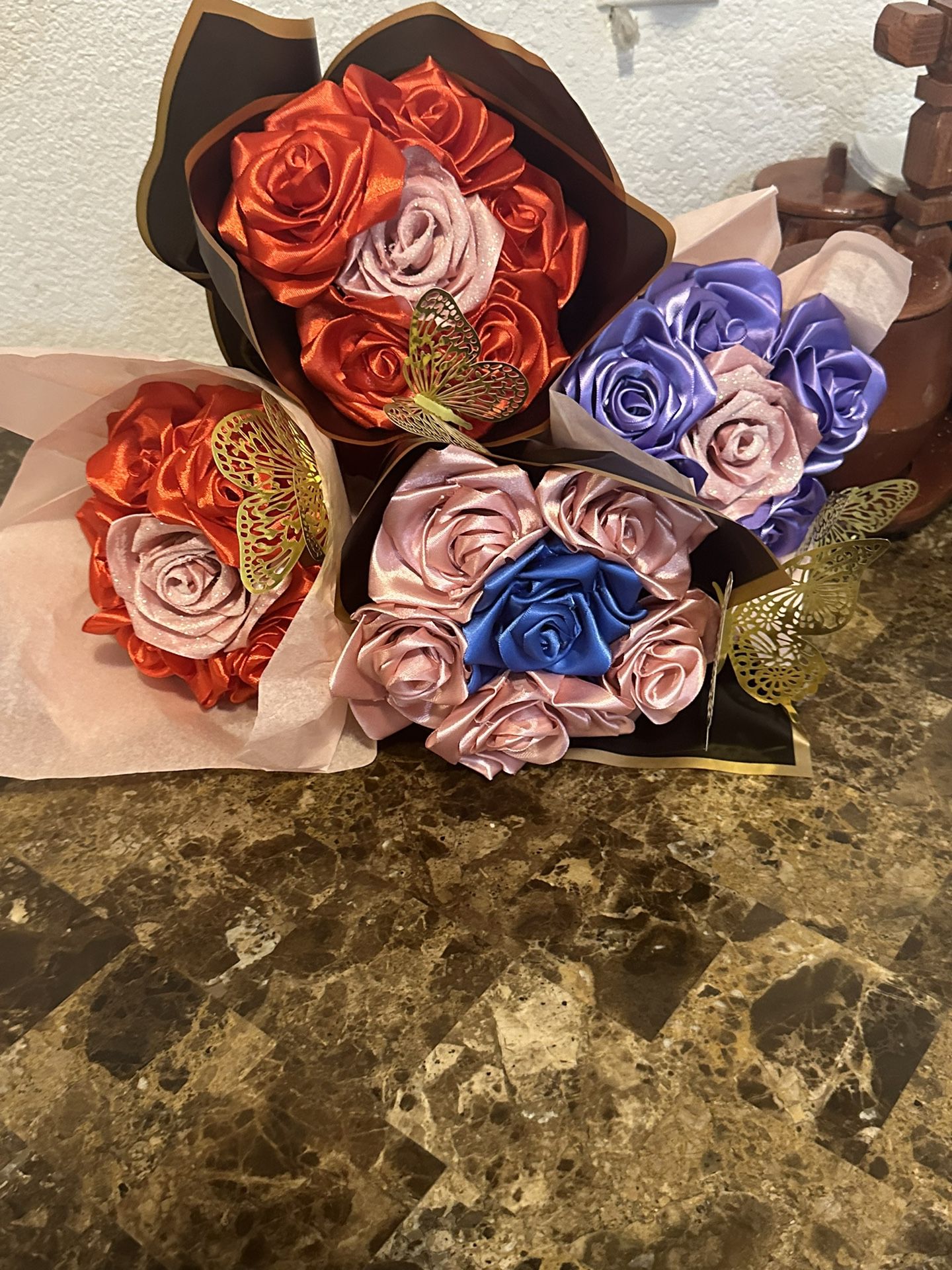 Flores Eternas/bouquet Roses 