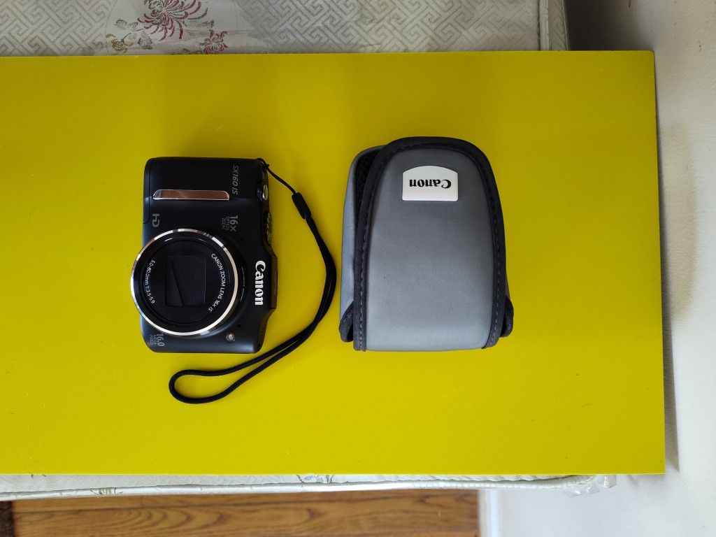 Canon 16M Digital Camera SX 160 with Canon Case, Very good condition