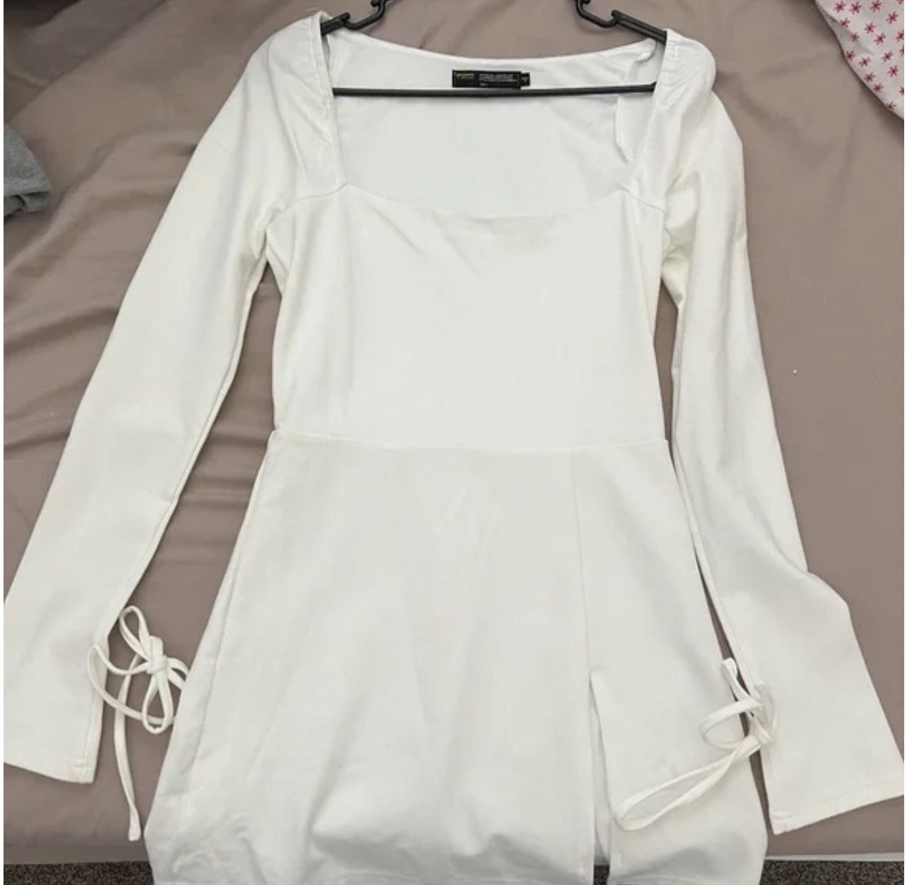 White Graduation Dress