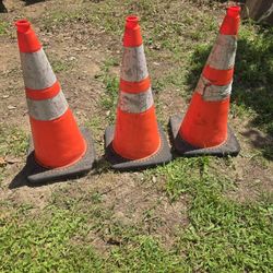 Traffic Cones (3) $10 Each ..All (3) For $25