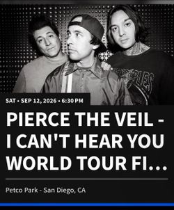 Pierce the Veil Concert Ticket – San Diego 2026