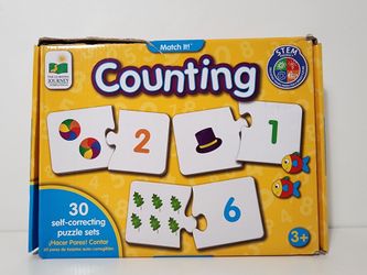 Learning Journey Match It Counting, Puzzle Set