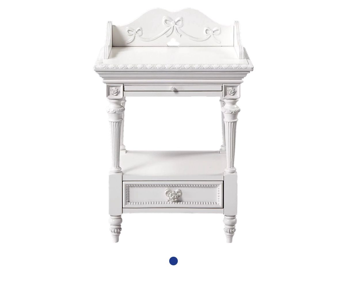 Disney Princess White Night Table