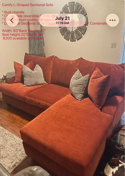 Comfy L-Shaped Sectional Sofa