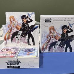 WEISS SCHWARZ: SAO Sword Art Animation 10th Anniversary BOOSTER BOX English Ver.