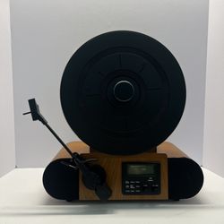 Fuse Vert Vertical Vinyl Record Audio Player & System w/ Speakers & Bluetooth