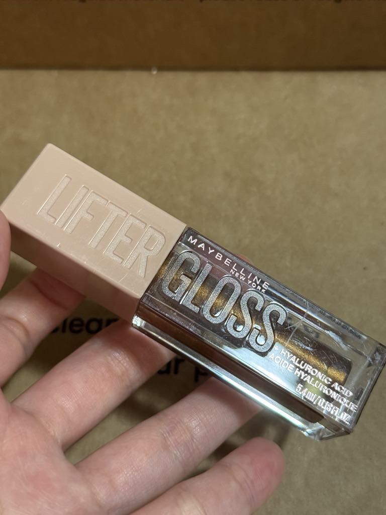 MAYBELLINE Lifter Gloss 010 Crystal Brand New Never Use Full Size For Sale
