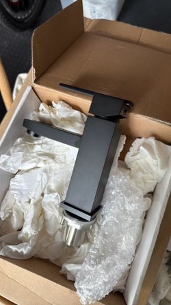 Matt Black Single Hole Faucet
