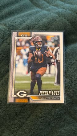 Jordan Love Topps Green Bay Packers Football Card