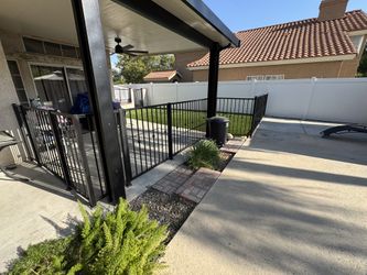 Dog run area