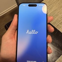 iPhone 15 Pro Unlocked Cracked Back 