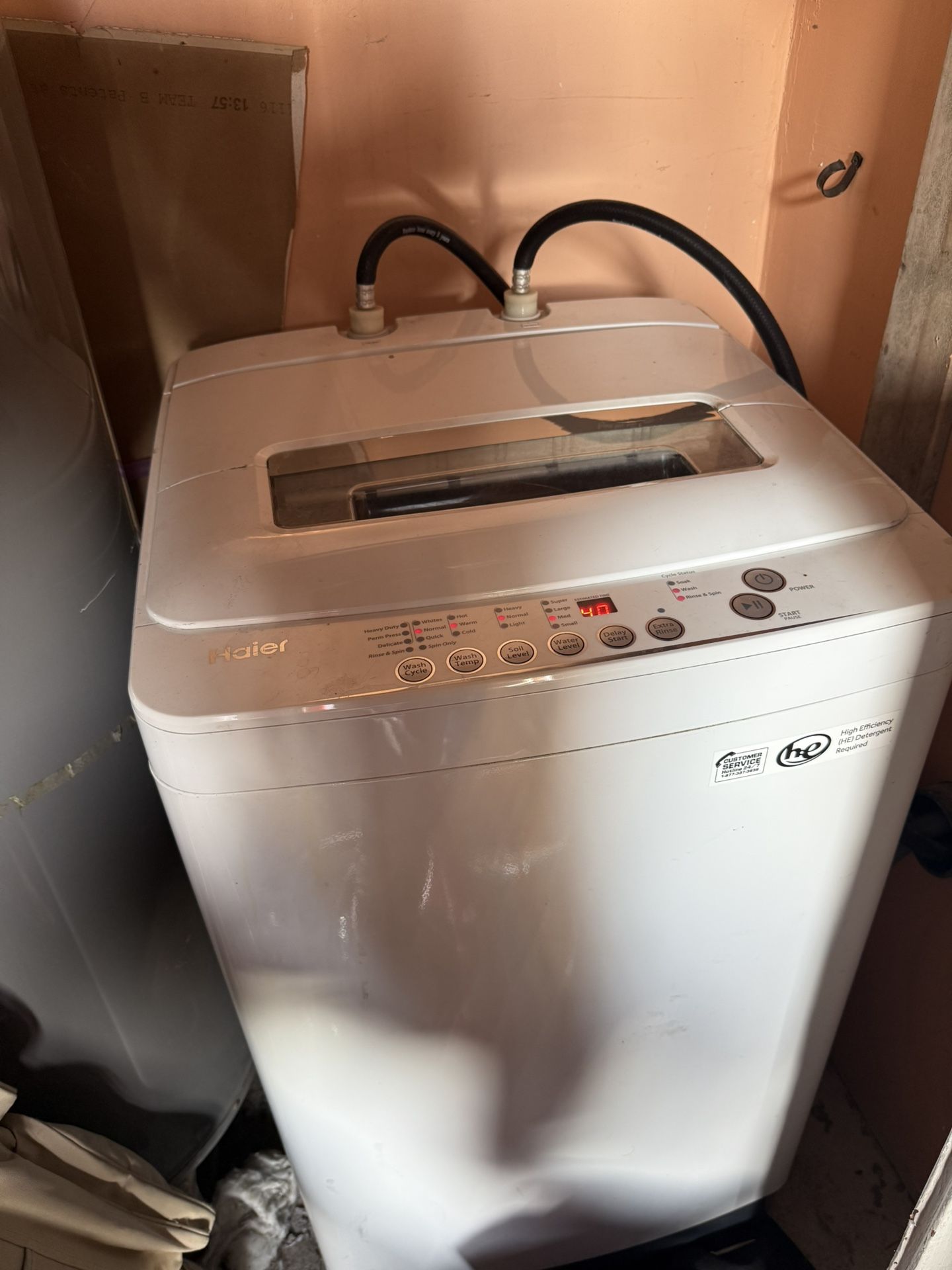 Haier Top-Loading Washer - 1.5 Cu. Ft. - HLP24E