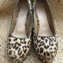 Aldo Animal Print Heels