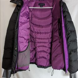 Women's Small Ultralight Goose Down Summit Jacket 800fp Hooded Lands End Rei Marmot Columbia North Face Big Agnes Msr Rab Hiking Camping Backpacking