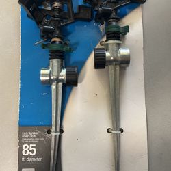 Melnor Impact Garden Sprinklers Metal Spike 85 