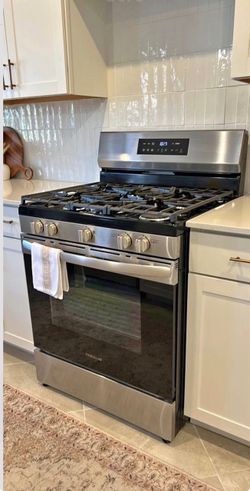 Stainless Steel Propane Range