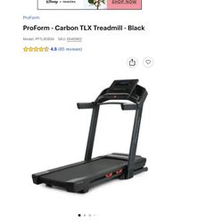 ProForm - Carbon TLX Treadmill - Black