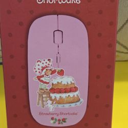 Strawberry Shortcake Mouse Wireless USB Connector Included 