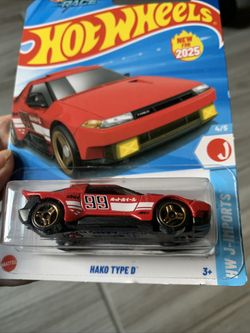 Hako Type D 98/250 Hot Wheels 2025 HW J-Imports 4/5 HYX80 red