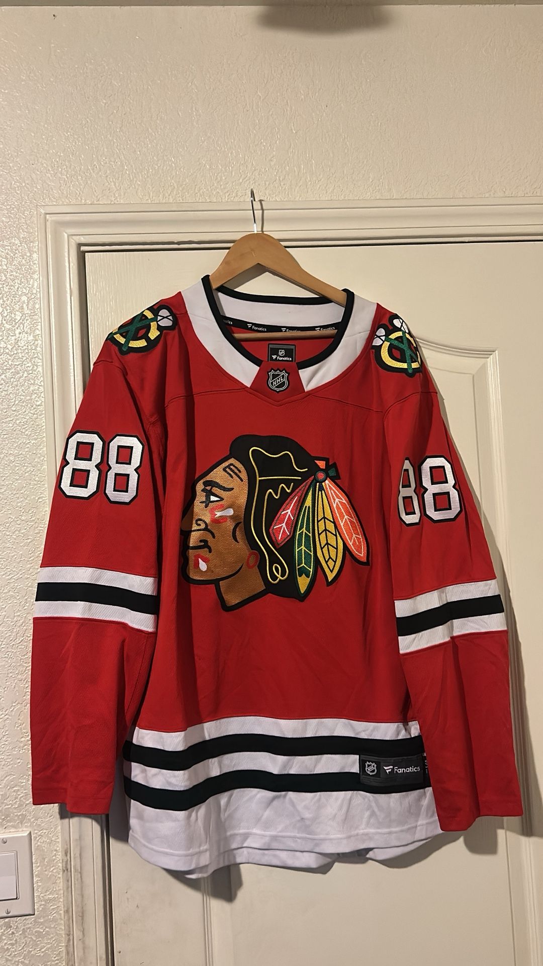 Fanatics Chicago Blackhawks Patrick Kane Jersey Size Large