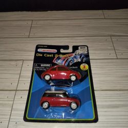 Kid Connection Die Cast 2 Pack #34 Volkswagen New Beetle & Mini Cooper 1/64