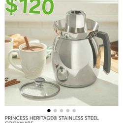 Chocolatera Princess House 